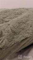 img 1 attached to Indulge In Comfort: XeGe Luxury Faux Fur Body Pillow Cover - Soft Plush Long Pillow Sham For Hug-Worthy Moments review by Natasha Boulden