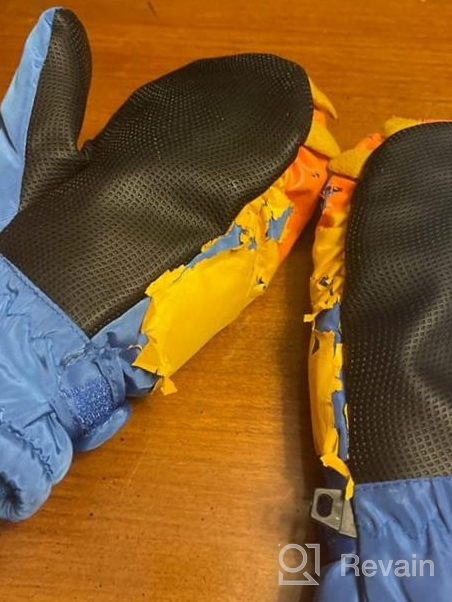 img 1 attached to 🧤 Miaowoof Toddler Waterproof Thinsulate Mittens for Boys - Essential Accessories review by Brad Bryant