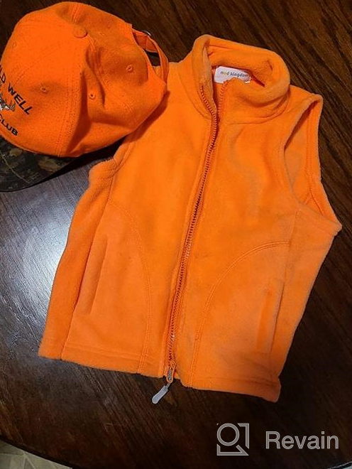 img 1 attached to 🧥 Mud Kingdom Boys Vest Fleece - Solid Color Stylish and Comfortable! review by John Collins