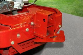img 1 attached to MoJack Hitch: Versatile Attachment For Residential & ZTR Mowers, ATVs - Supports Up To 60 Lbs.