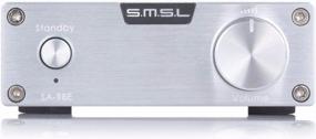 img 2 attached to Silver 160W Stereo Digital Amplifier With Power Adapter - S.M.S.L SA-98E For Enhanced SEO