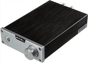 img 4 attached to Silver 160W Stereo Digital Amplifier With Power Adapter - S.M.S.L SA-98E For Enhanced SEO