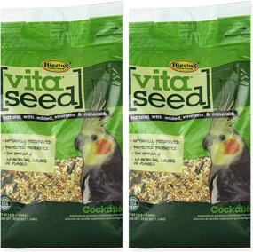img 1 attached to 🐦 Higgins Vita Seed Cockatiel Food - 2 Pack, 2.5 lbs each, 5 lbs Total