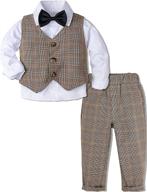 design toddler wedding gentleman outfit boys' clothing ~ suits & sport coats logo