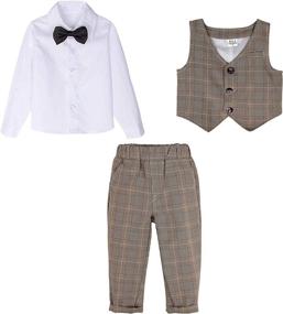 img 3 attached to DESIGN Toddler Wedding Gentleman Outfit Boys' Clothing ~ Suits & Sport Coats