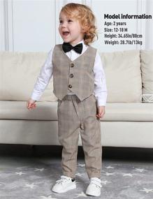 img 2 attached to DESIGN Toddler Wedding Gentleman Outfit Boys' Clothing ~ Suits & Sport Coats