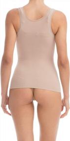 img 2 attached to Shape Up Your Body With Farmacell'S Cupless Vest Push-Up Support - 100% Made In Italy