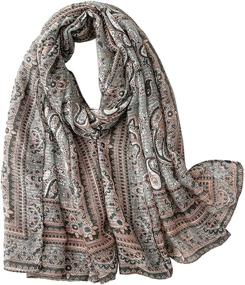 img 4 attached to K Elewon Leopard Fashion Scarves SK029: Stylish Brown Women's Accessories by Scarves & Wraps