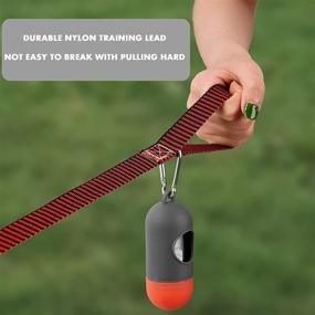 img 2 attached to Demigreat Long Leash Training 100Ft Dogs good for Training & Behavior Aids