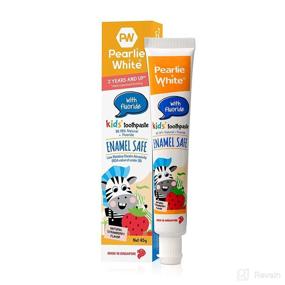 img 4 attached to Pearlie White Fluoride Toothpaste Strawberry