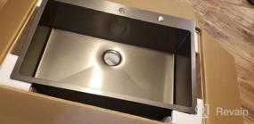 img 8 attached to 15 Bar Sink Drop In - Sarlai 15 Inch Bar Prep Sink Topmount Stainless Steel 16 Gauge Single Bowl 9" Deep RV Kitchen Sink