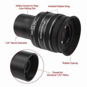 img 2 attached to Astromania 1.25 Inch 7.5Mm 58-Degree Planetary Telescope Eyepiece