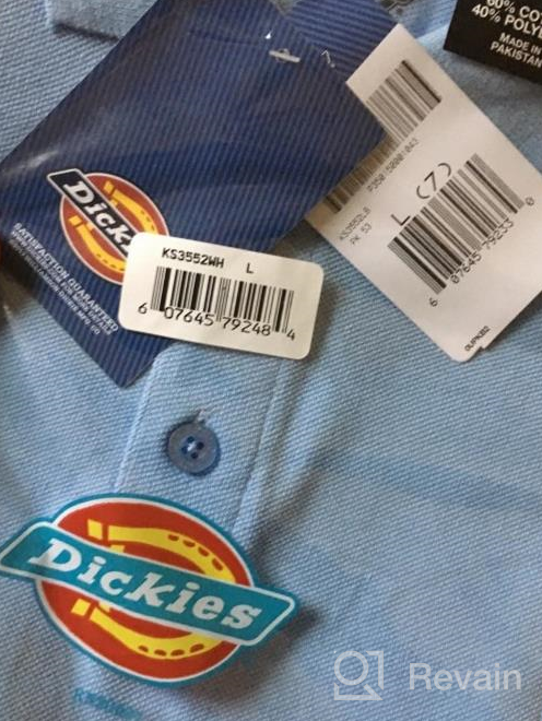 img 1 attached to 👕 Dickies Boys' Short Sleeve Pique Polo: Classic Comfort for Young Gentlemen review by Bilal Cartwright