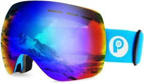 img 4 attached to Picador Ski Goggles PRO Over The Glasses With Detachable Dual Layer Anti-Fog Lens For Women And Men