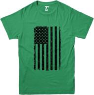 big black american flag distressed boys' clothing at tops, tees & shirts logo