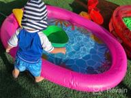 img 1 attached to 68-Inch Tepsmigo Splash Pad: The Ultimate Summer Water Fun For Girls review by Jamie Mousavi