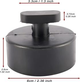 img 3 attached to Toolly 4 Pack Jack Pads: Reliable Lift Pad Adapters 🔧 for Chevrolet Corvette C5 C6 C7 - Sturdy Rubber Jack Pucks