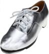 msmax adult tap dance shoes: stylish lace-up design for comfort & performance logo