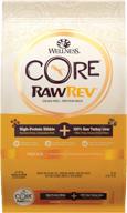 🐈 wellness core rawrev grain-free indoor recipe: freeze-dried turkey liver dry cat food - 10lb bag логотип