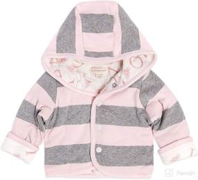 img 4 attached to 👶 Burt's Bees Baby Unisex Lightweight Zip-up Sweatshirts, Jackets & Hooded Coats - Organic Cotton