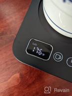 img 1 attached to ☕️ Misby Mug Warmer: Advanced Coffee Warmer with 3 Temperature Settings, 12H Timer, Auto Shut Off - Keep Drinks at Optimal Temperature for Hours - White review by Patrick Cooney