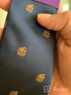 img 1 attached to Stand Out With Woven Animal Skinny Neckties - Perfect Birthday Gift For Men In The Workplace! review by Steve Atchley
