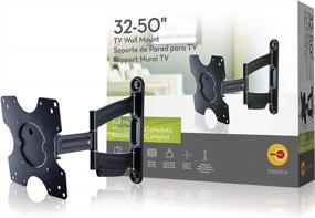 img 3 attached to Full Motion TV Mount For 32 To 65-Inch Screens - OmniMount OS80FM