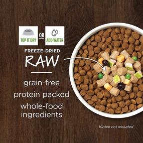img 2 attached to Nature'S Variety Instinct Cage Free Chicken Recipe Freeze Dried Raw Boost Mixers Grain Free All Natural Dog Food Topper, 5.5 Oz. Bag