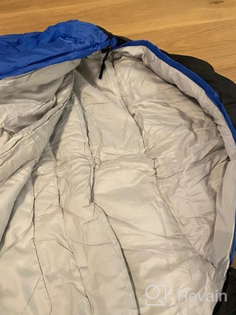 img 1 attached to Stay Warm & Comfortable With Our Lightweight Waterproof Camping Sleeping Bags For Adults And Kids! review by Michael Reddy