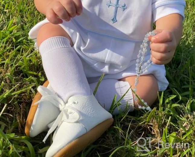 img 1 attached to Epeius Unisex Baby Soft Nylon Knee High Socks 3/6 Pack, Newborn Infant Toddler review by Brandon Teitel