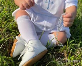 img 6 attached to Epeius Детские мягкие нейлоновые носки до колена унисекс, 3/6 шт. в упаковке, для новорожденных и малышей