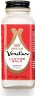 👞 venetian imperial leather balm: premium leather conditioner for shoes, boots, bags, couches & more - 4oz | made in usa since 1907 logo