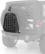🔧 smittybilt 2739 i-rack2: innovative universal fit spare tire platform base for jeeps, cars, suvs - black logo