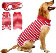 migohi dog surgery recovery suit for abdominal wounds, reusable pet spay surgical shirt for male female pets - cone e-collar alternative logo