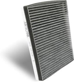 img 1 attached to 🚗 AirTechnik CF10735 Activated Carbon Cabin Air Filter for Genesis G80/G90 17-20, GV80 2021, Hyundai Equus 11-16, Genesis 09-16, Santa Fe 19-20, Kia K900 19-20, Stinger 18-22, Telluride 20-21