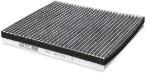 img 3 attached to 🚗 AirTechnik CF10735 Activated Carbon Cabin Air Filter for Genesis G80/G90 17-20, GV80 2021, Hyundai Equus 11-16, Genesis 09-16, Santa Fe 19-20, Kia K900 19-20, Stinger 18-22, Telluride 20-21