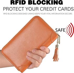 img 1 attached to Easyoulife Credit Holder Leather Blocking Women's Handbags & Wallets ~ Wallets