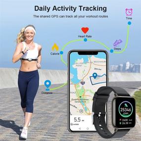 img 2 attached to 📱 2022 Motast Smart Watch: Fitness Tracker, Heart Rate Monitor, IP67 Waterproof