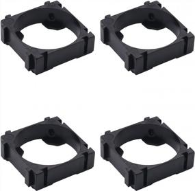 img 4 attached to 50-Pack 26650 Lithium Cell Spacer Single Battery Holder Bracket For DIY Battery Pack Assembly And Fixation