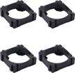 50-pack 26650 lithium cell spacer single battery holder bracket for diy battery pack assembly and fixation logo