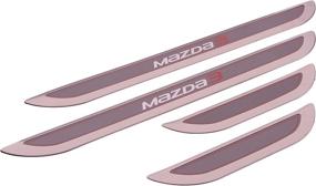 img 1 attached to 🚪 Genuine Mazda (0000-8T-L31) Door Sill Trim Plate: Authentic Mazda Enhancement for Doorways