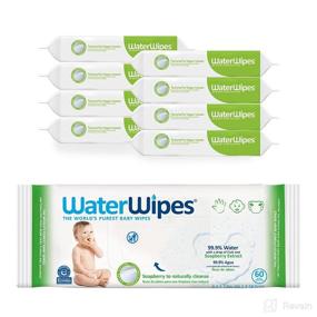 img 4 attached to 👶️ WaterWipes Textured Clean: 99.9% Water Based Toddler & Baby Wipes, Hypoallergenic & Unscented – 480 count (8 packs)
