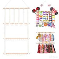 🎀 boworganize: stylish hair bow holder for girls - headband & hair accessory storage solution логотип