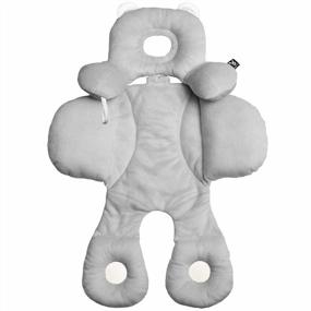 img 4 attached to BENBAT Total Body Baby Support Pillow - Stroller Or Car Seat Baby Body Support Pillow - Baby Head Support Pillow And Body Support For Babies - Newborn Gifts And Gifts For Baby Shower (Gray)