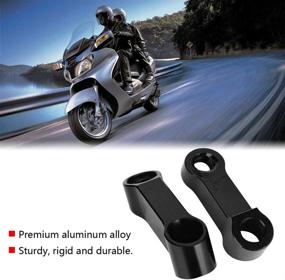 img 3 attached to Rearview Motorcycle Extenders Cruisers Sportbikes
