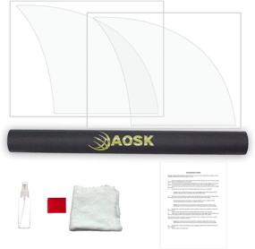 img 1 attached to Advanced Clear Paint Protective Film Shields for Tesla Model Y: AOSKonology - 8.5 Mil Thick PPF