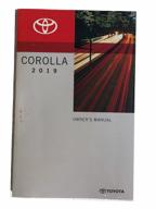 2019 toyota corolla owners manual logo