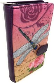 img 4 attached to Shagwear Dragonflies Wallet Women Beige Women's Handbags & Wallets at Wallets