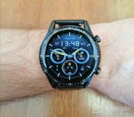 img 1 attached to HUAWEI Watch GT 2 (42mm) - AMOLED Display, 1 🕰️ Week Battery, GPS, Heart Rate Monitor, Night Black (International Model, No Warranty) review by Busaba Lek ᠌