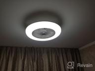 img 2 attached to 💡 Estares Fan One 80W LED Lamp, 35W Ceiling Fan, White Color Armature & Plafon review by Anastazja Jelisiejew ᠌